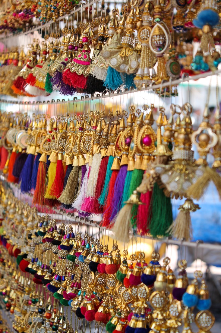 Tassel Jhumka Earrings